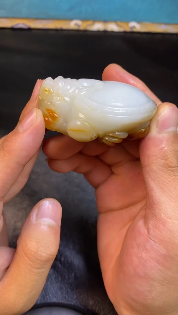 和田玉未镶嵌把件和田玉