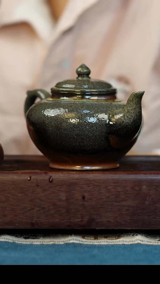 茶壶紫砂柴烧紫砂笑樱500cc