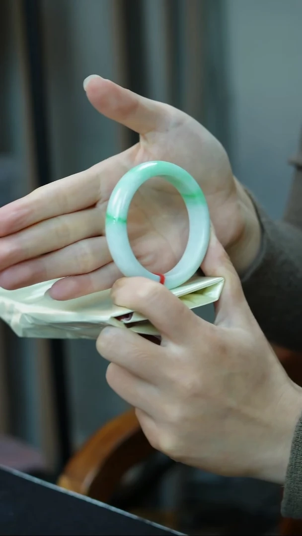 未镶嵌手镯翡翠22号-52.8正圈/MY/2