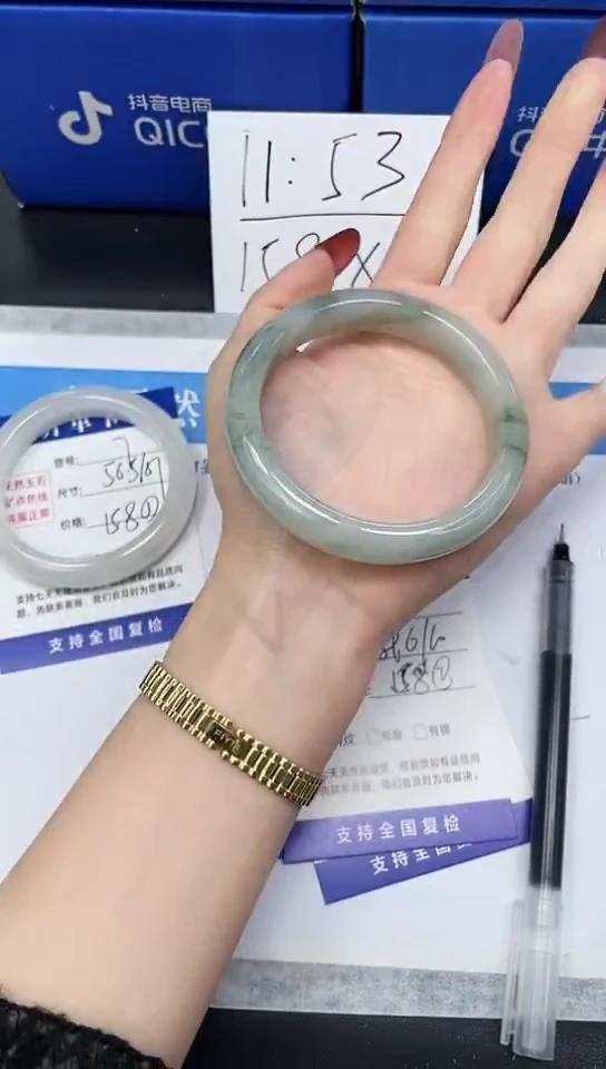 未镶嵌手镯石英质玉A8-59/60