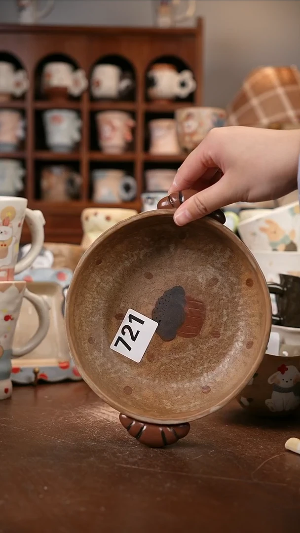 可爱川谷原创陶瓷8.1直播福利微瑕721随机