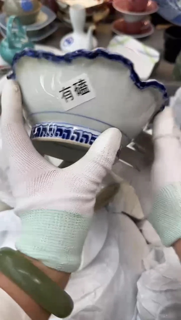 摆件娃*脸瓷器瓷器瓷器瓷器