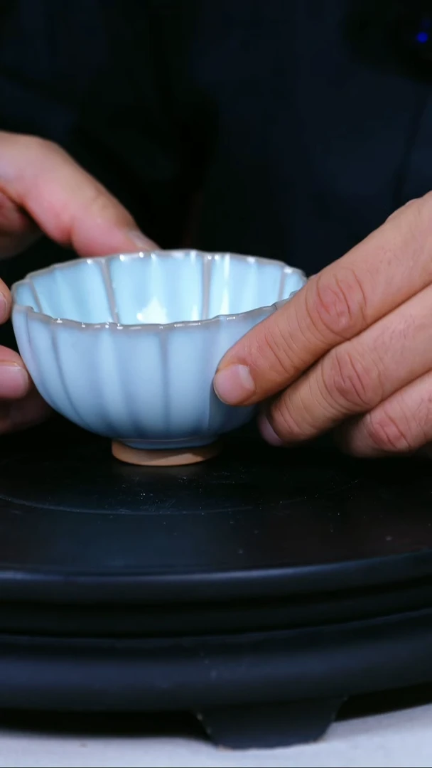 瓷片013有老师钧瓷