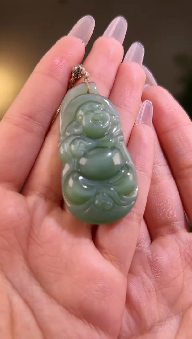 【闪购商品】和田玉颈饰未镶嵌佛牌170