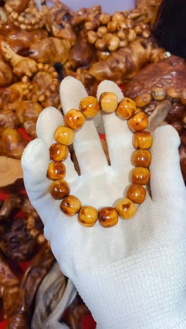 柏木（崖柏）47太行崖柏陈化手把手串