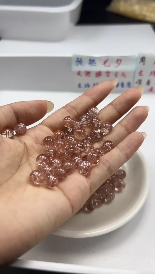 颈饰未镶嵌水晶w2952铜发烟花超七8mm*4颗