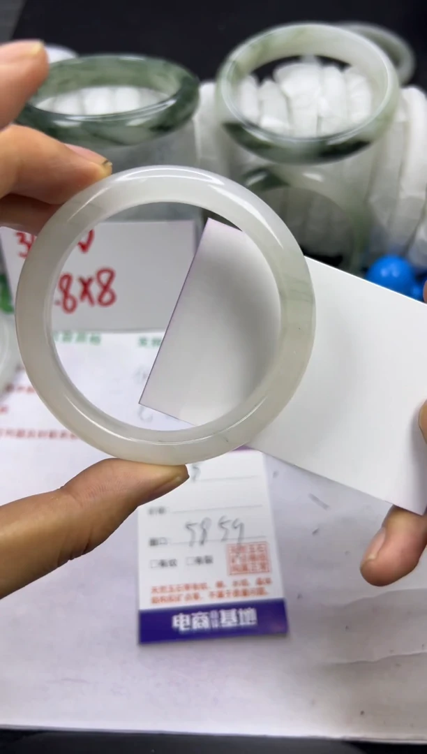 未镶嵌手镯石英质玉8-58/59