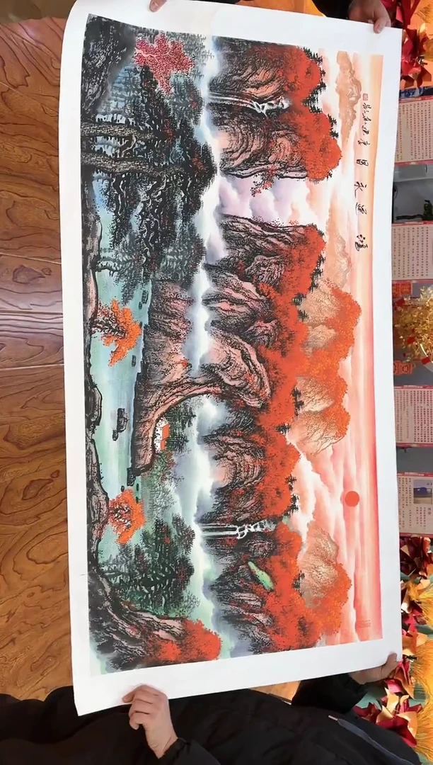 【闪购商品】国画周建真老师绘画作品16-58