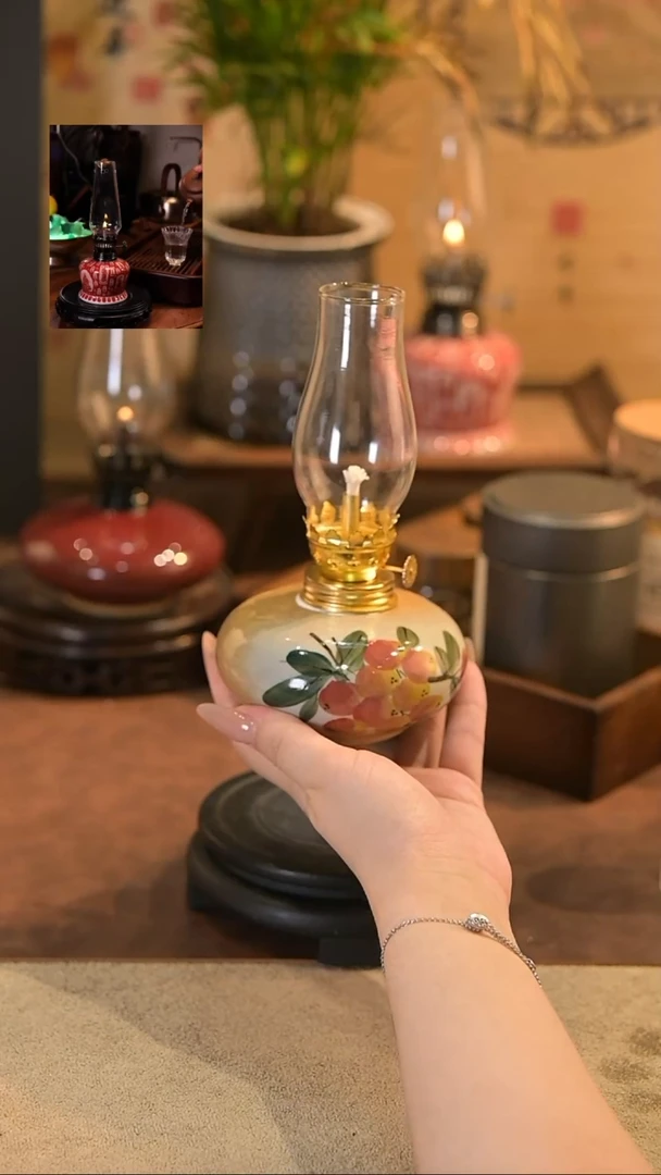 陶瓷陶瓷景德镇陶瓷香薰灯摆件