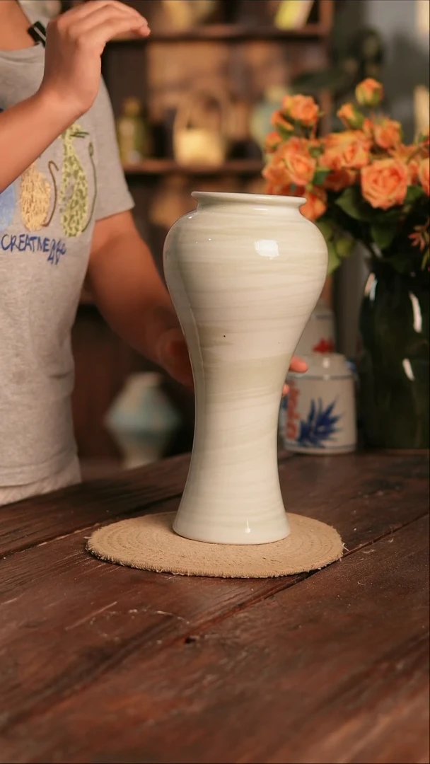 摆件28-10高33口10误差2无孔瑕疵