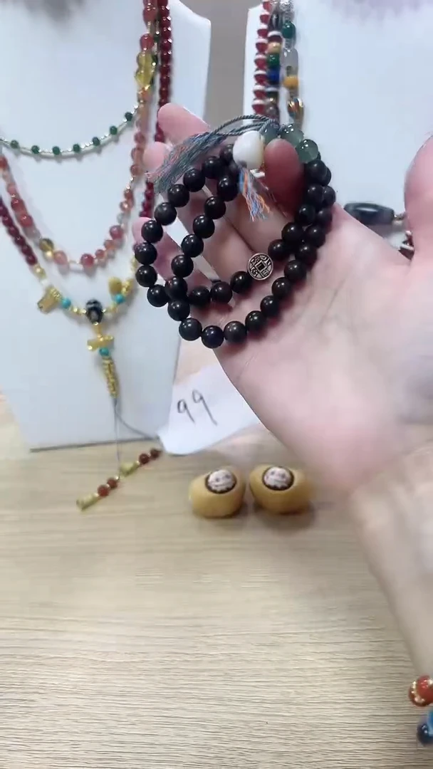 木木双圈款式手串