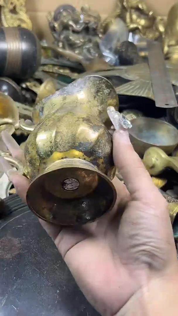 埃*克亿锦铜回流铜器摆件30