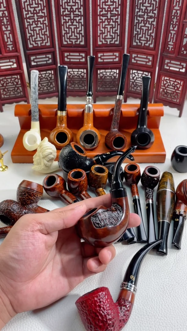 石楠木纯手工意大利石楠木烟斗-262半光