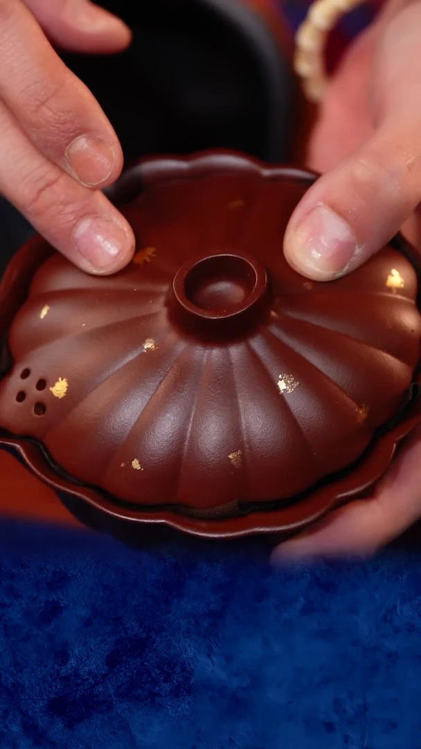 紫砂 宜兴紫砂   旅行装 手抓