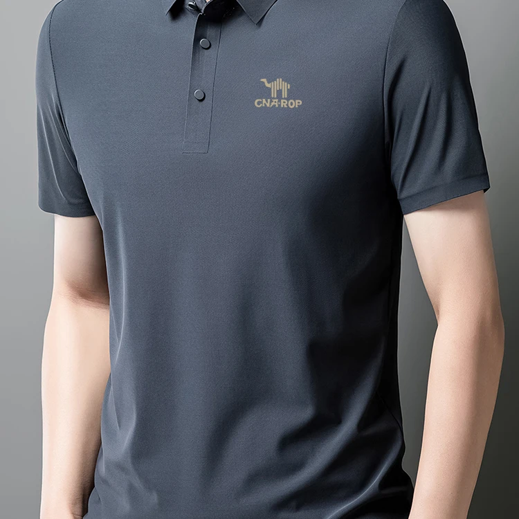 领航骆驼短袖夏季常规款标准男纯色Polo衫速干潮流polo休闲