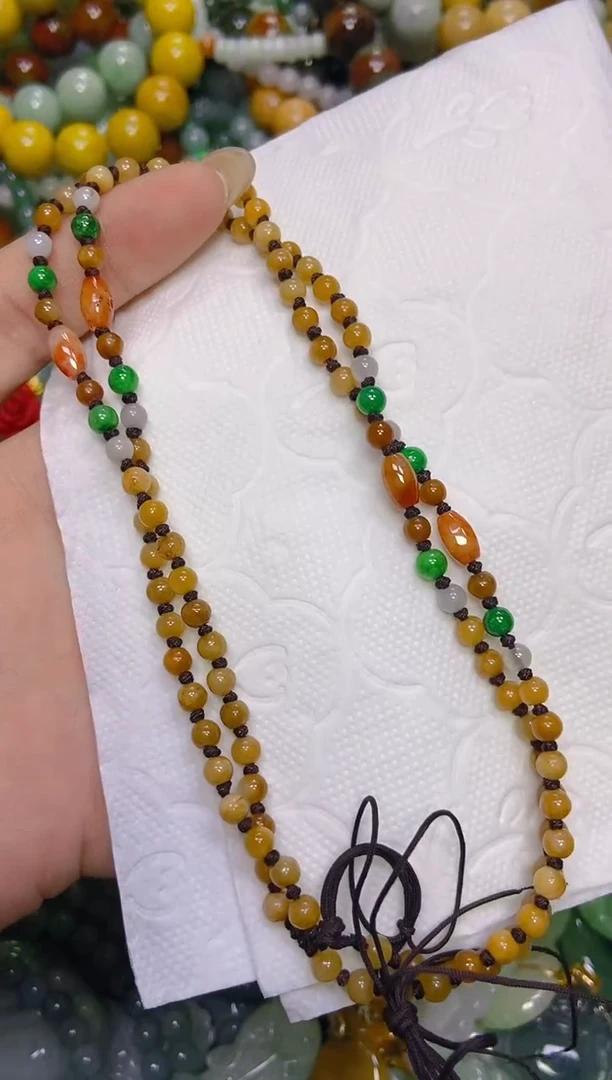 颈饰未镶嵌翡翠3mm