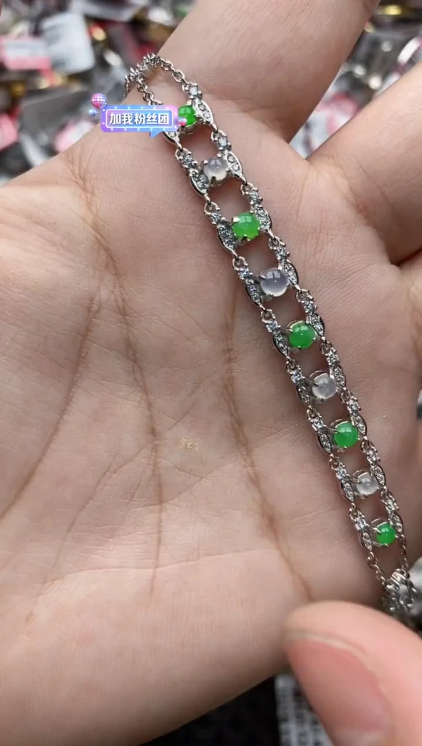 【闪购商品】翡翠戒指银S925镶嵌99999---1