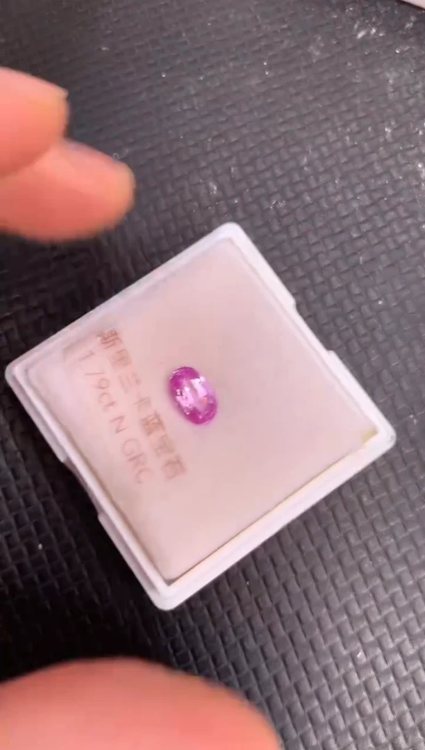 裸石蓝宝石天然无烧粉色蓝宝石