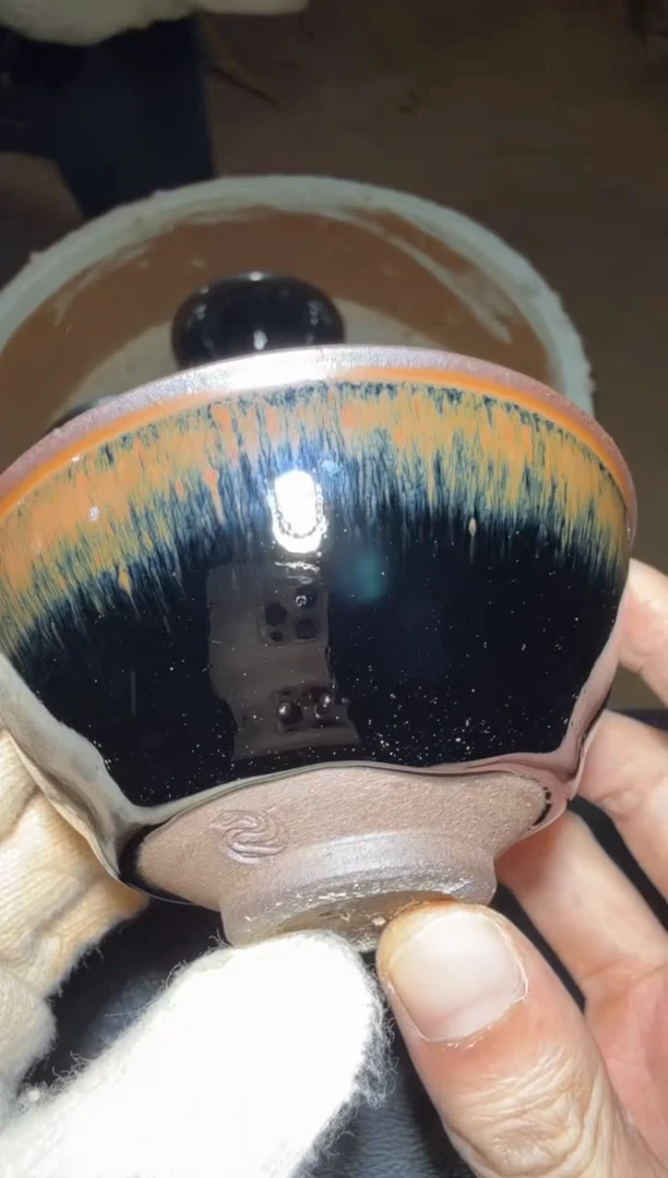 茶盏行云柴烧盏140