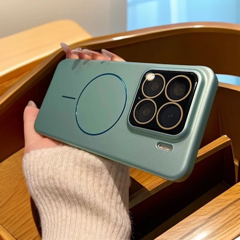 适用小米15手机壳最新款小米15pro保护套磁吸简约男女高级感超薄