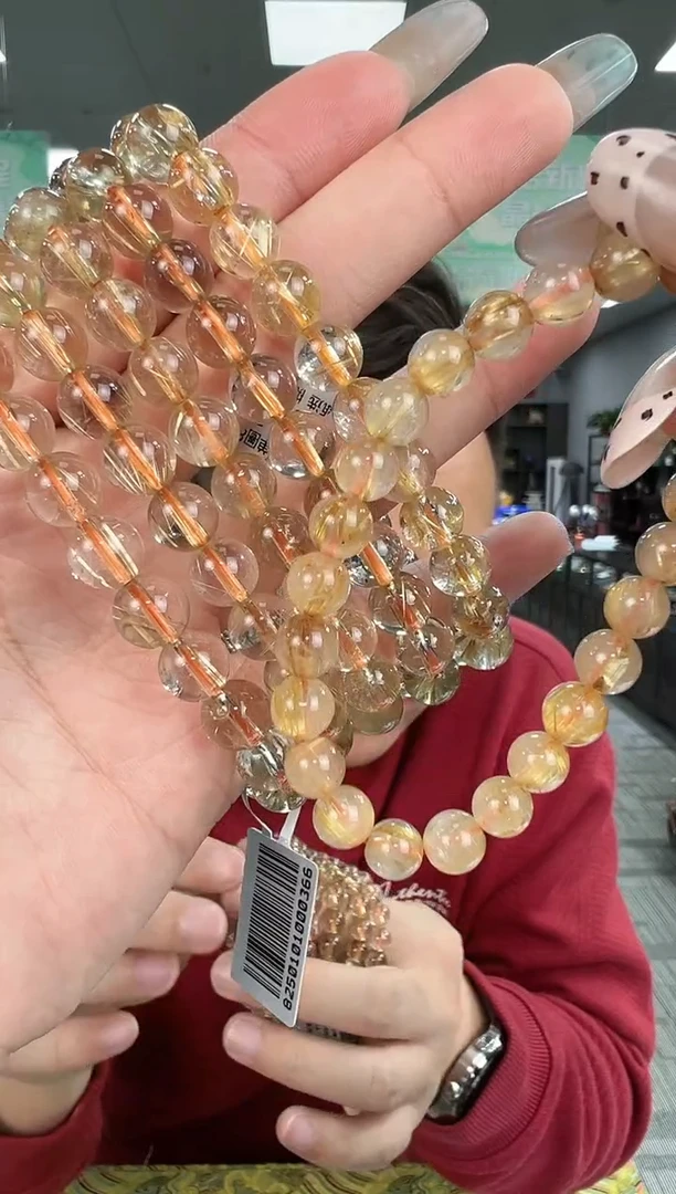 【闪购商品】水晶手链未镶嵌B33 gck967约8mm多样性发一件