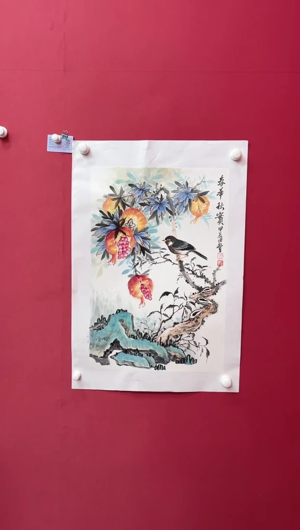 国画田丰---花鸟---无框---