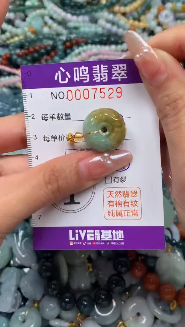 颈饰未镶嵌翡翠闪购007529