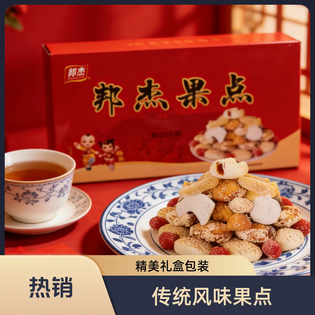 【混合装】邦杰果点混合装河南特产正宗传统果子