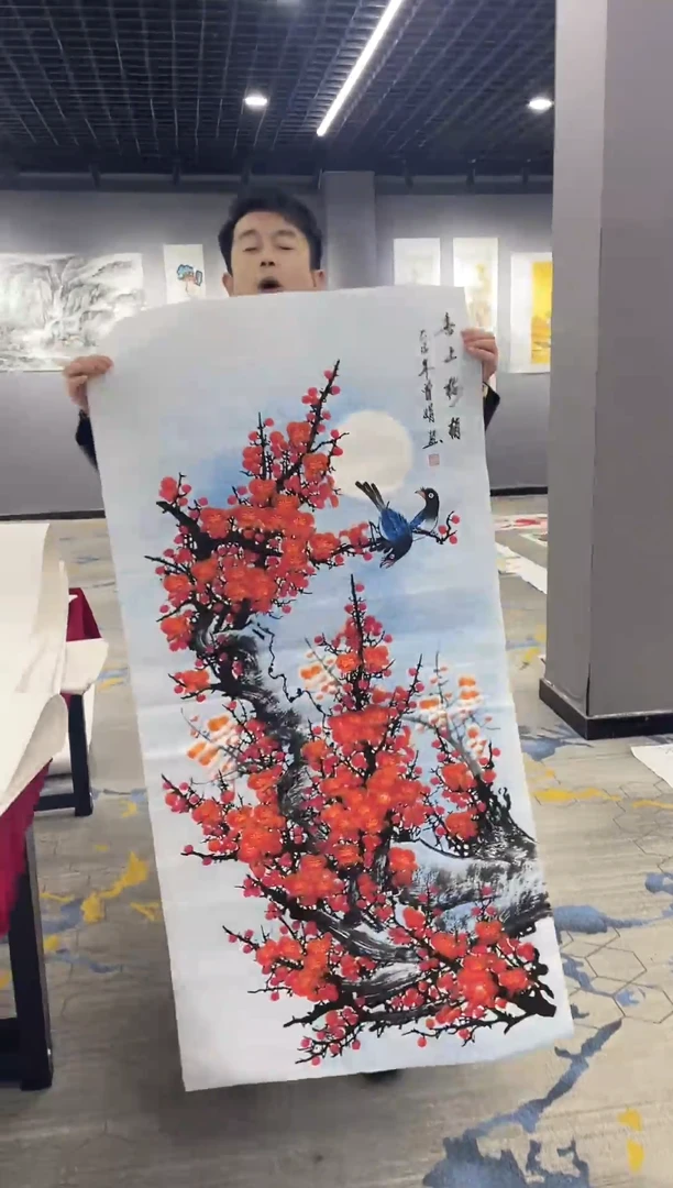 名人名画手工制作