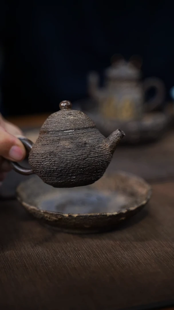 全手工制作  南蛮后手壶  100CC