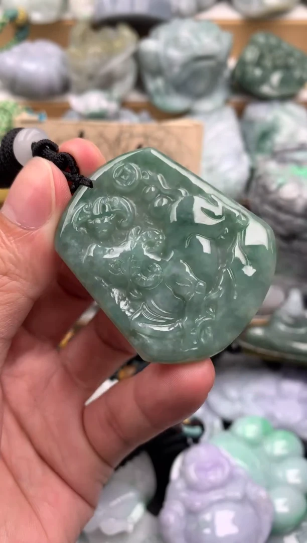 吊坠(不含链)未镶嵌翡翠1