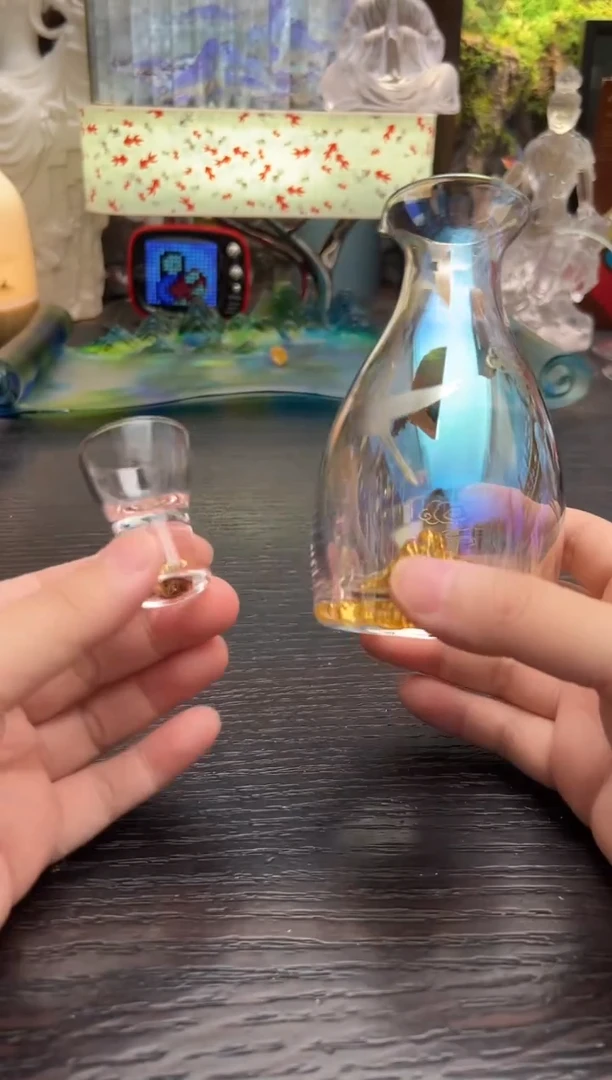 新款金山酒壶 -----金山酒杯