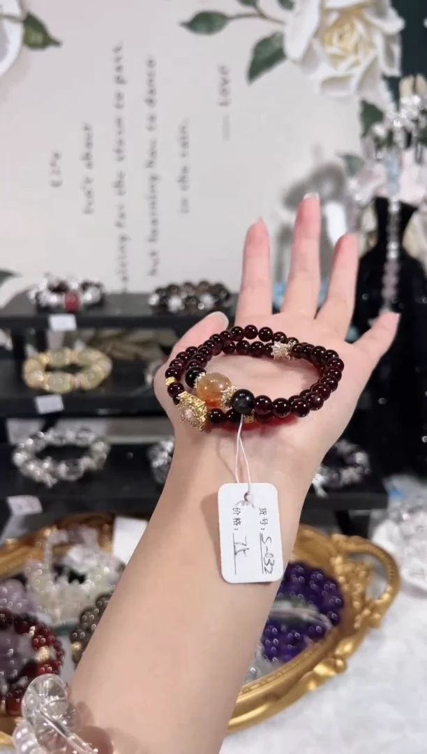 【闪购商品】水晶手链未镶嵌天然水晶多样性发货发起一