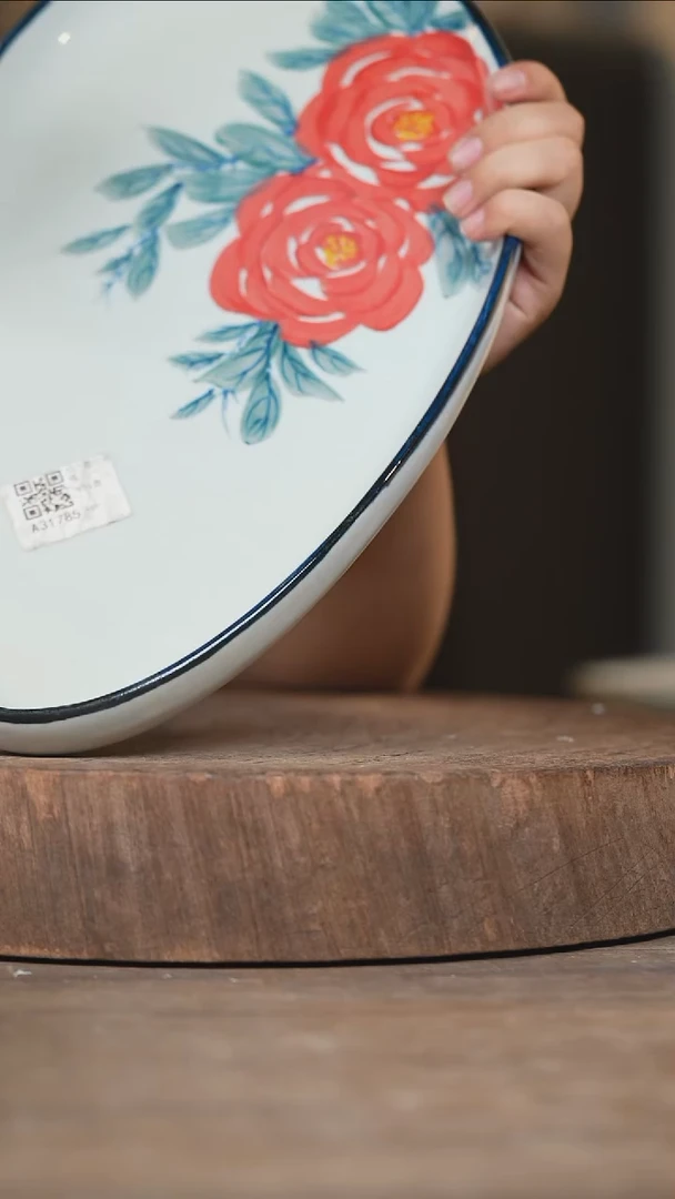 瓷片景德镇高温釉下彩（食品级）