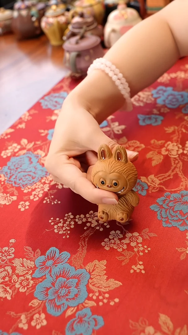 茶壶紫砂黄色步步