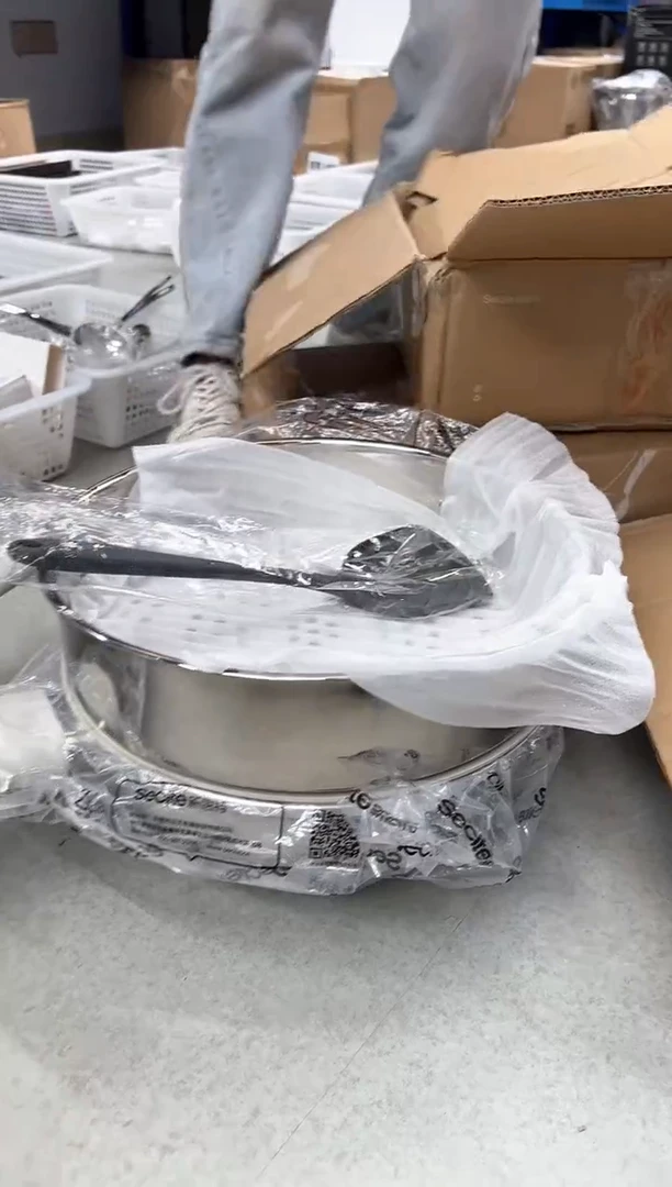 【闪购商品】不锈钢新思特炒锅无手柄