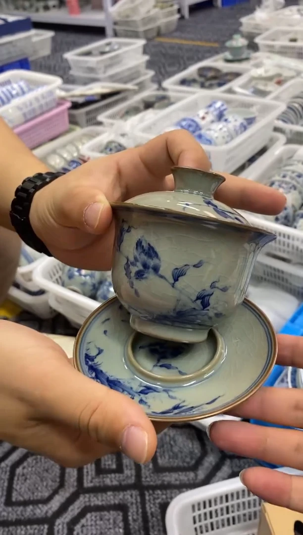 陶瓷景德陶瓷茶具容量约150