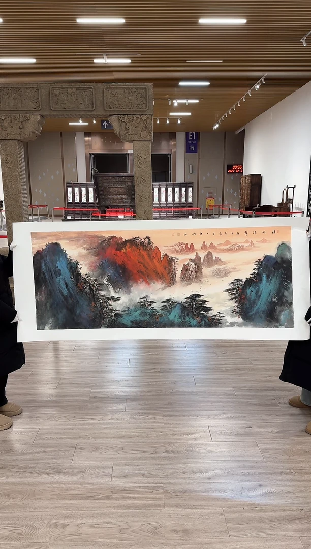 【闪购商品】国画71 赵隆轩艺术馆李庆兴老师作品