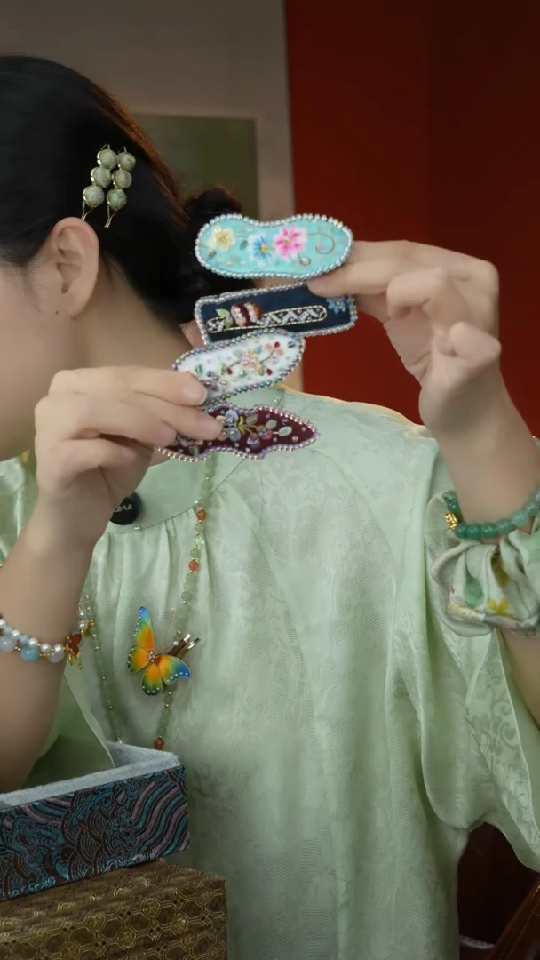 刺绣非遗苏绣饰品（无礼盒）