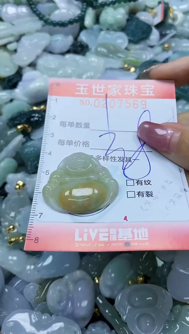 【闪购商品】翡翠颈饰未镶嵌闪购0207569