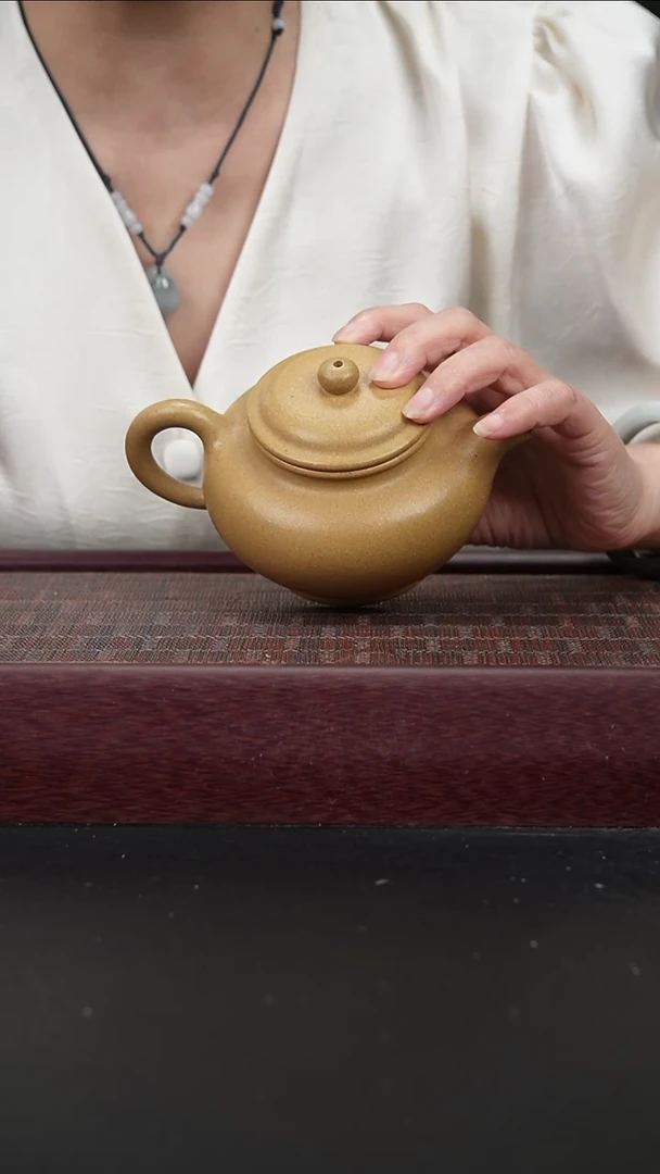 茶壶紫砂zx黄金段 掇只大300cc