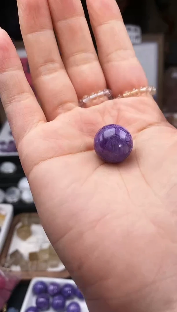 【闪购商品】未镶嵌查罗石（紫龙晶）颈饰126a多样性发其一/3.16/1个