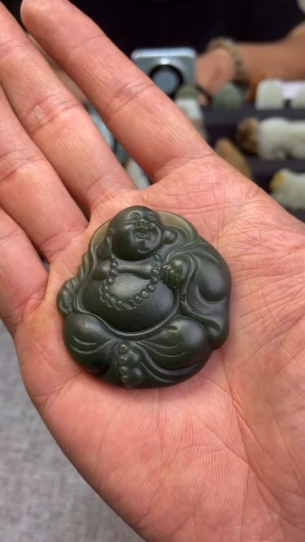 吊坠(不含链)未镶嵌和田玉和田玉吊坠