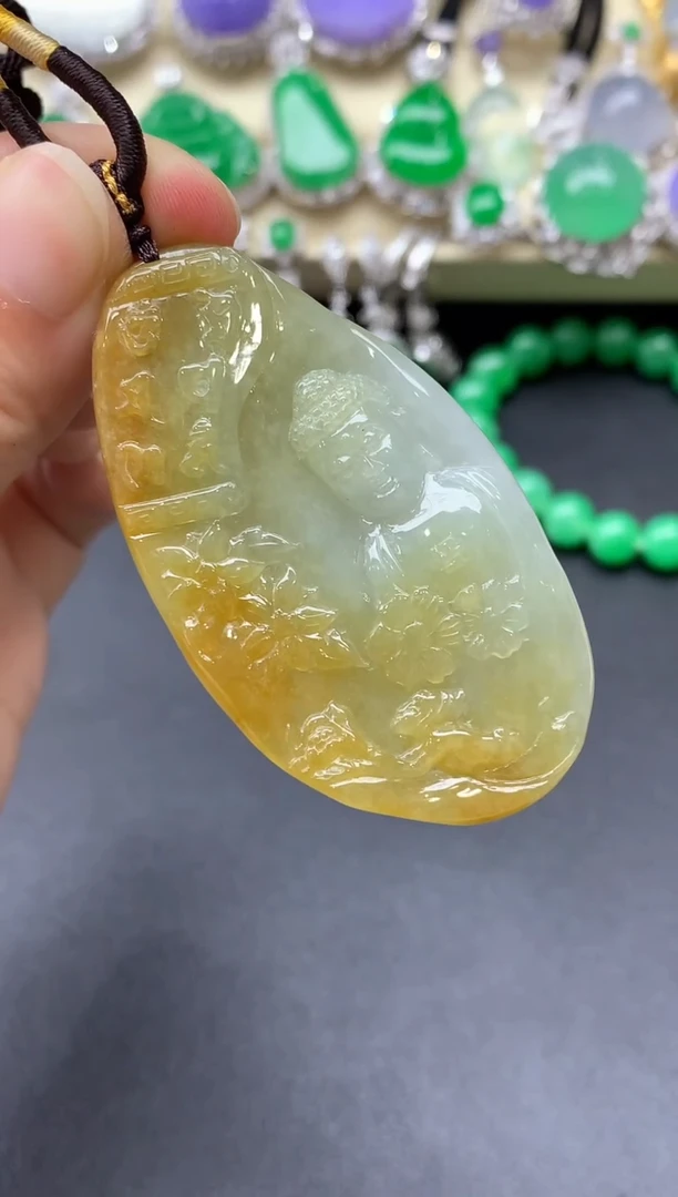 颈饰未镶嵌翡翠172-中国好珍宝