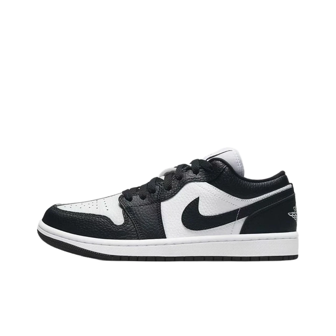 Nike Dunk Retro "Black" 皮革 经典耐磨 低帮 板鞋 男款 黑白熊猫