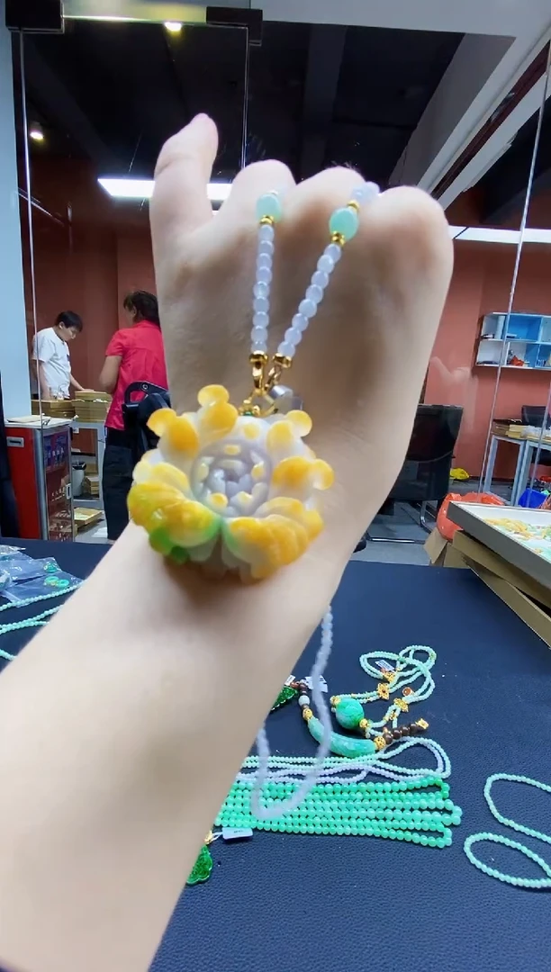 颈饰未镶嵌翡翠翡翠吊坠