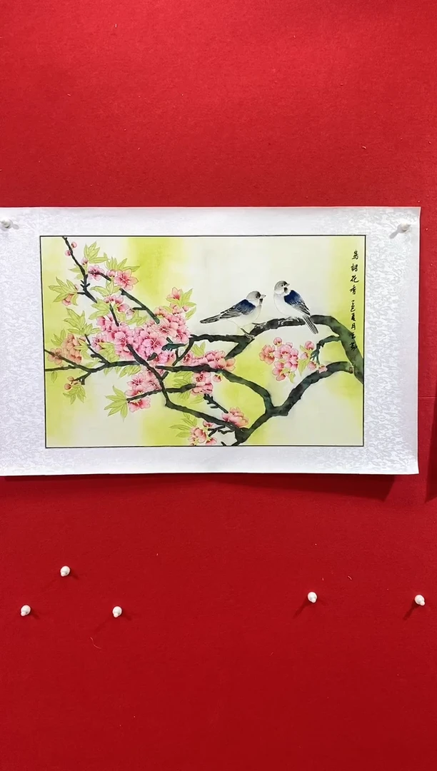 国画国画NYQ杰牛云勤老师作品