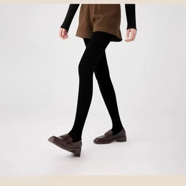 XIE4 舒适高腰笑脸百搭打底裤6803