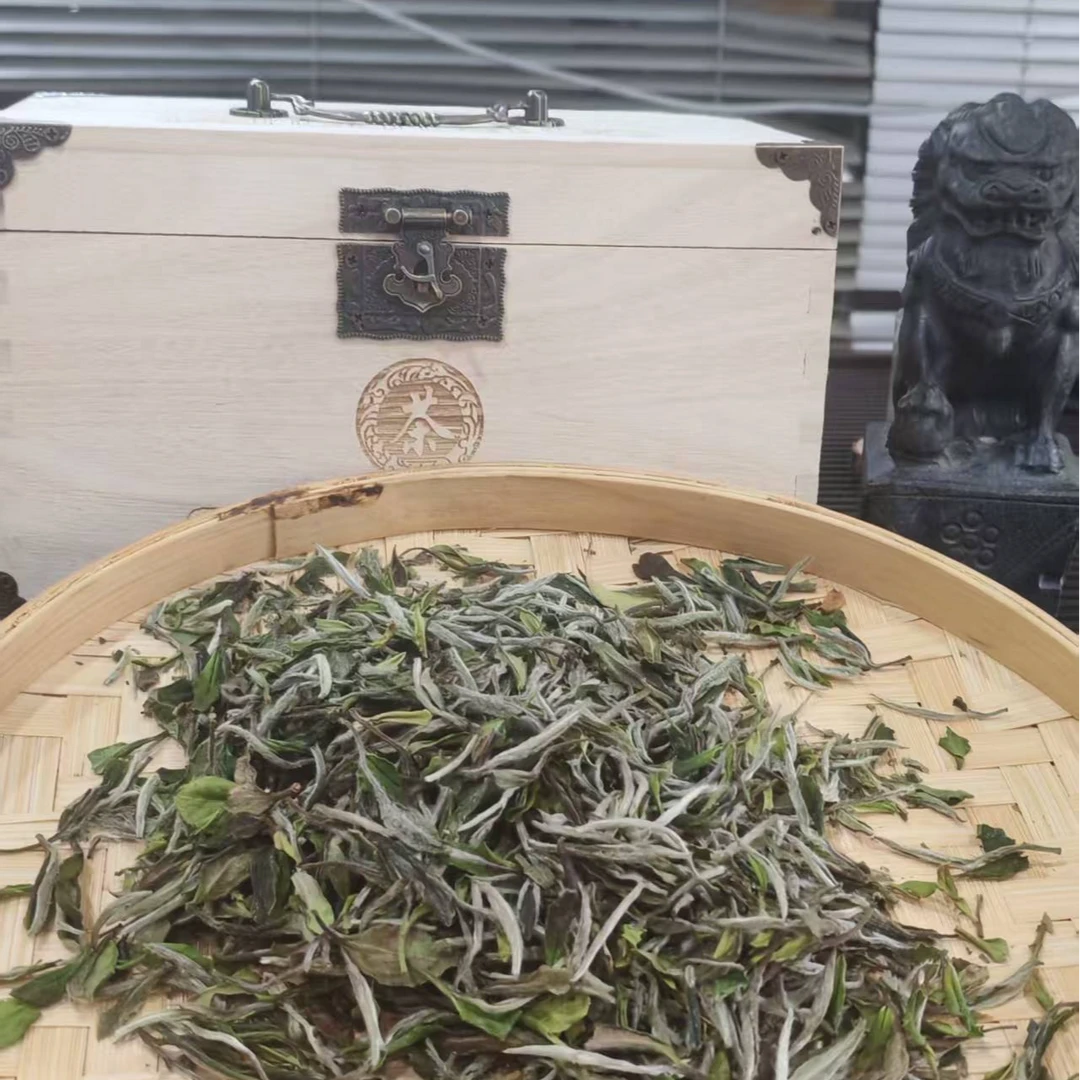 源头福鼎白茶高山花香白牡丹散茶半斤250克木盒装送礼原产地正宗
