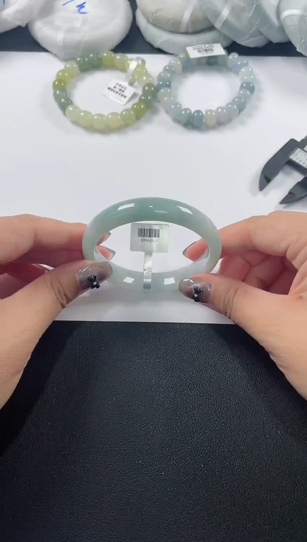 未镶嵌手镯翡翠基地发货H1880  55+